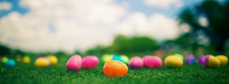 Happy Easter Eggs Hunt Facebook Covers